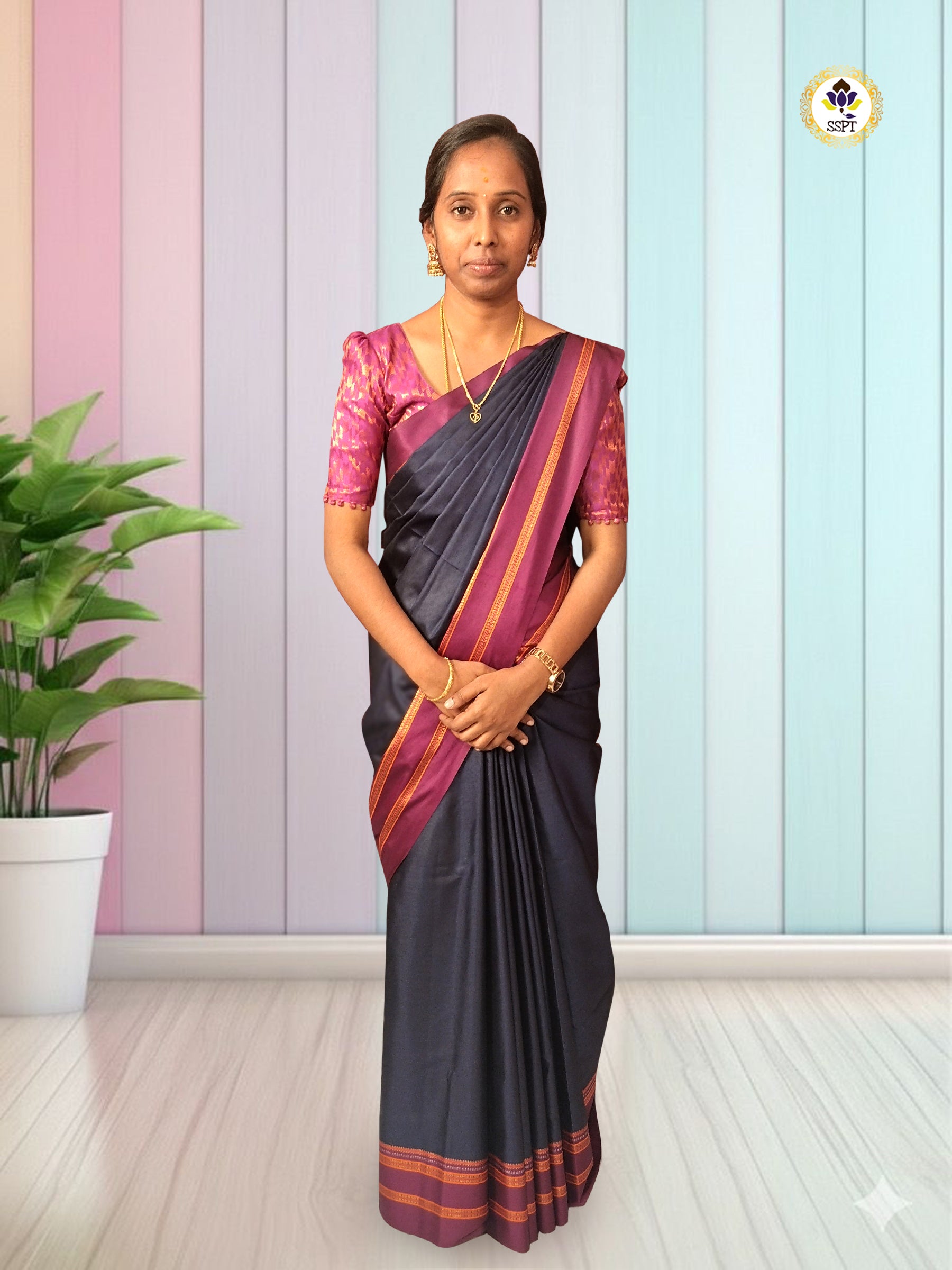 Retta patta Plain Ruby RP09