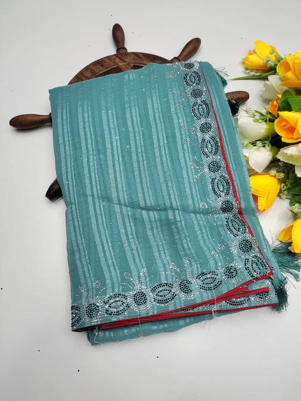 Fendy Space silk(Fancy Saree Diwali Special)