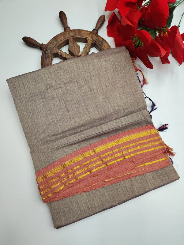 Kalyani Plain Cotton Saree(Diwali Sale) PLC13