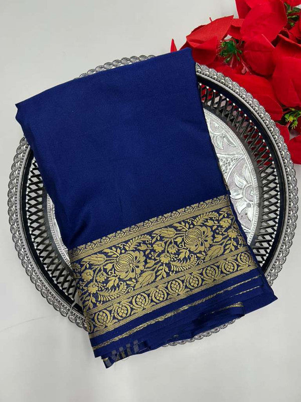 Mysore Crepe Silk Saree MY06