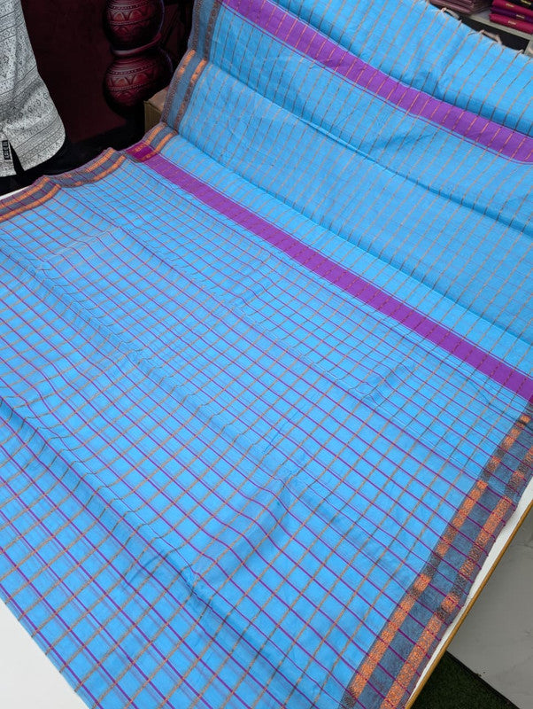 Kalyani Checked Saree KD03