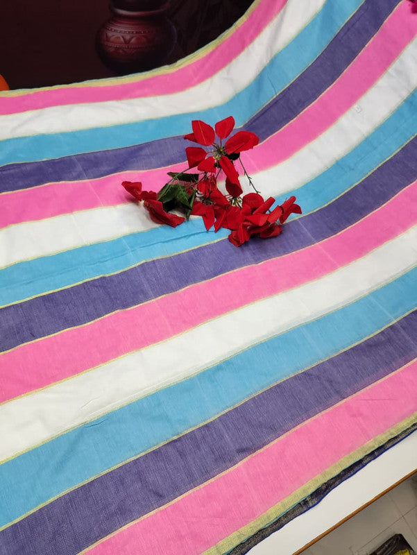 Jaipur Rainbow Saree EB19