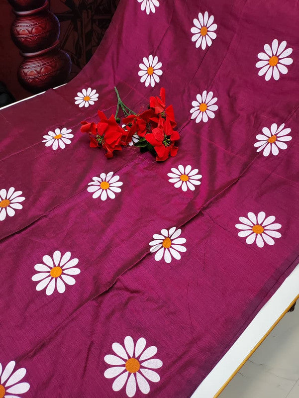 Jaipur Kadhi floral Saree EB30