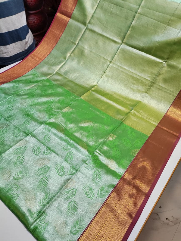 Offer Mirror Tissue Saree OT63