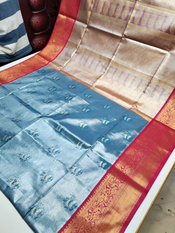 Offer Mirror Tissue Saree OT69