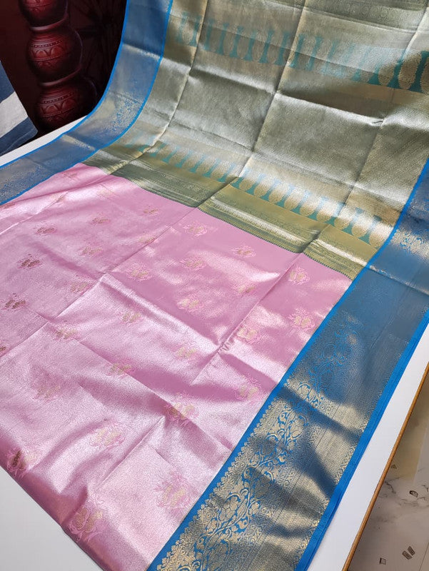 Offer Mirror Tissue Saree OT73