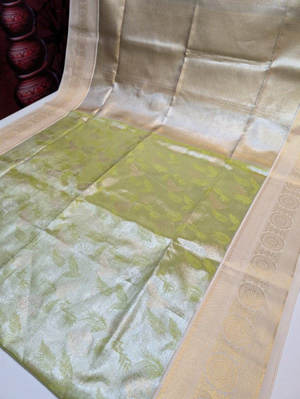 Offer Mirror Tissue Saree OT102