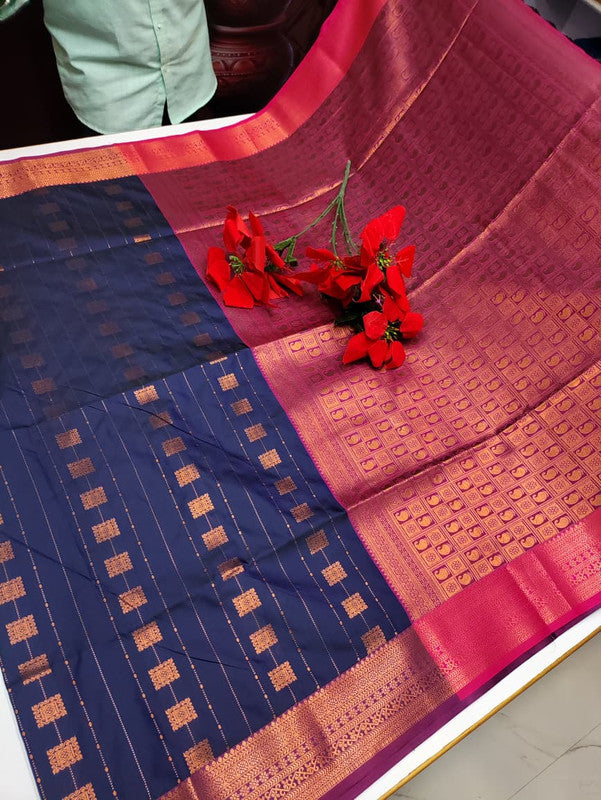Kanjivaram Soft Saree KJ01