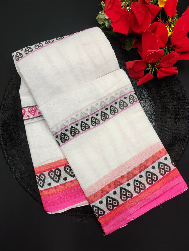 White Leaf Saree WL16