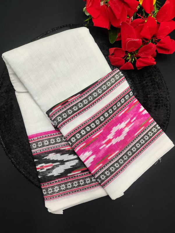 White Leaf Saree WL21