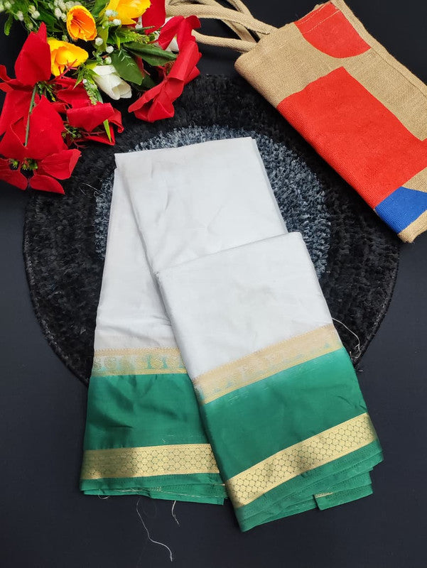 Mysore Crepe Silk + Jute Bag BT-1 MS189