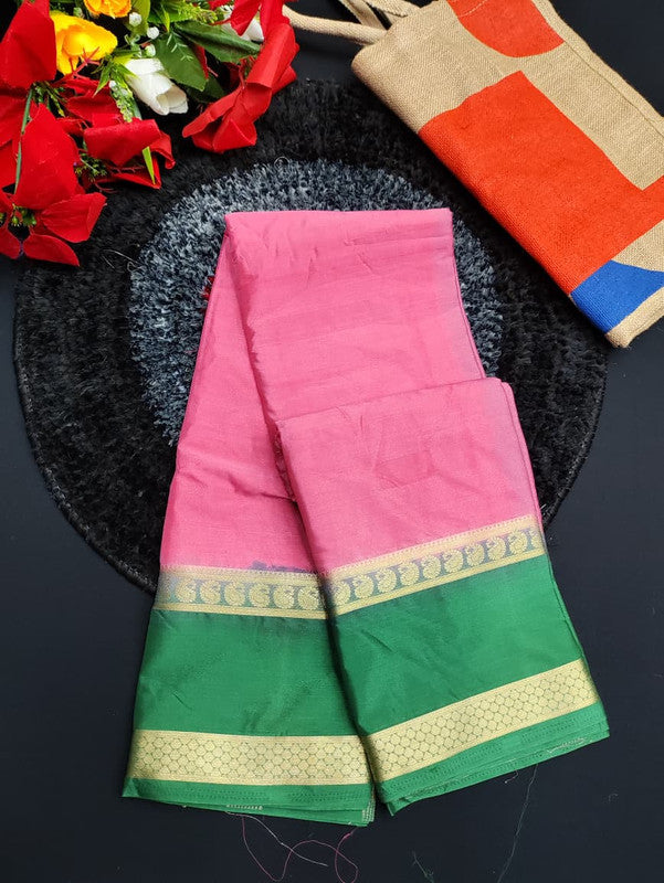 Mysore Crepe Silk + Jute Bag BT-1 MS191