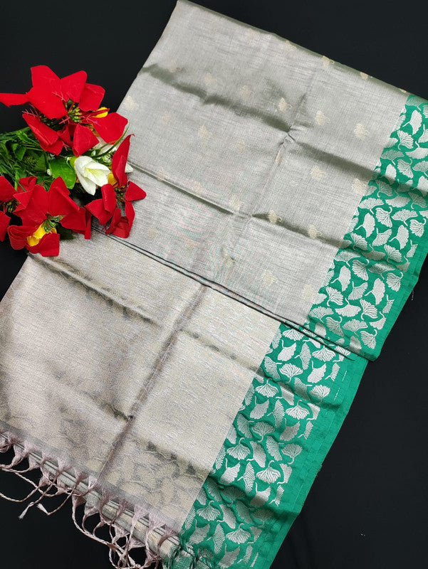 Slub Tissue Saree STS05