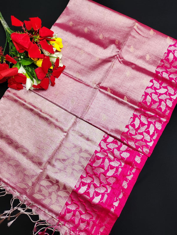 Slub Tissue Saree STS25