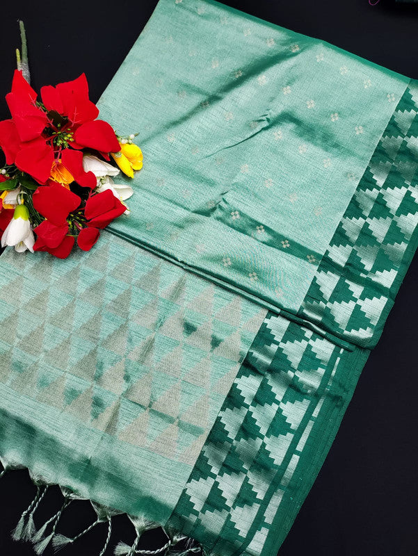 Slub Tissue Saree STS29