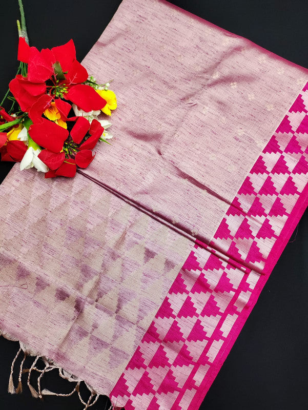 Slub Tissue Saree STS31