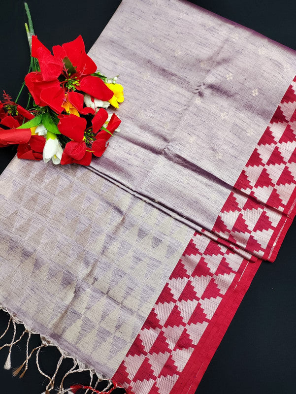 Slub Tissue Saree STS30