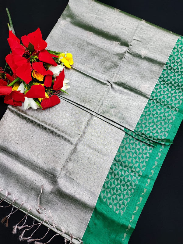 Slub Tissue Saree STS35