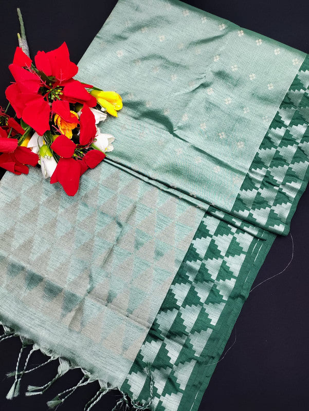 Slub Tissue Saree STS39