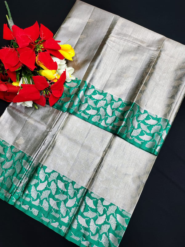 Slub Tissue Saree STS46