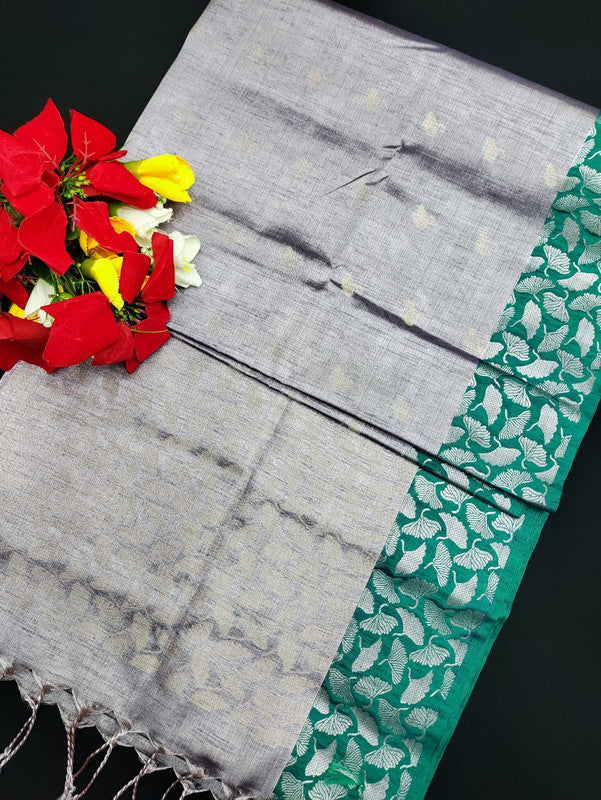 Slub Tissue Saree STS53