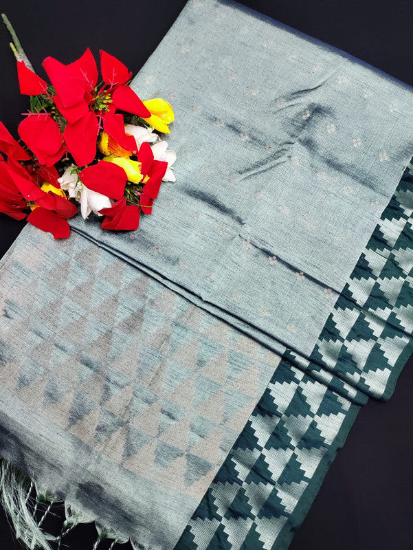 Slub Tissue Saree STS60