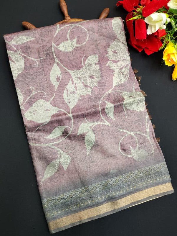 Paper Silk Saree PER08