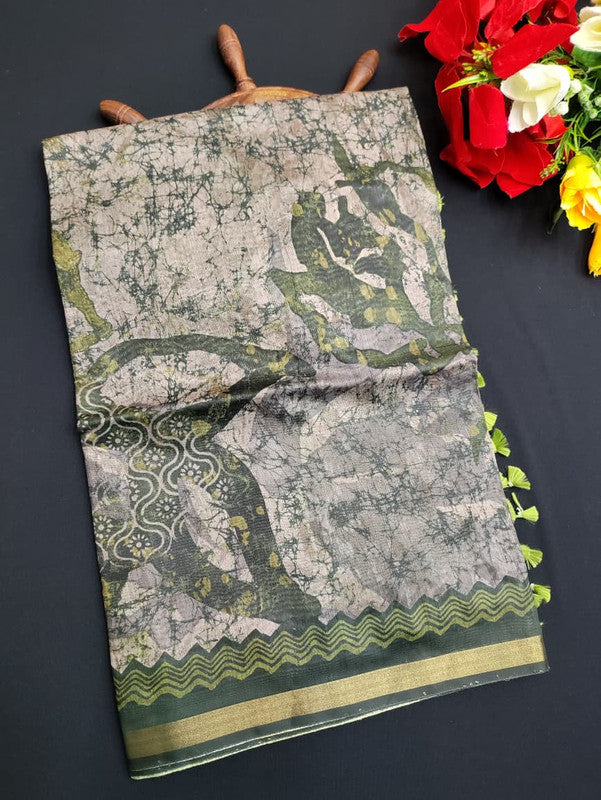 Paper Silk Saree PER13