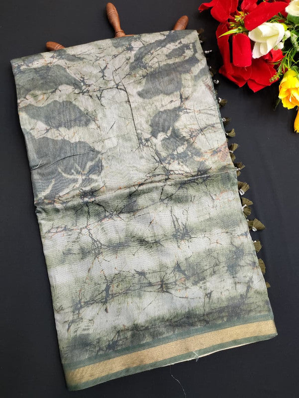 Paper Silk Saree PER12