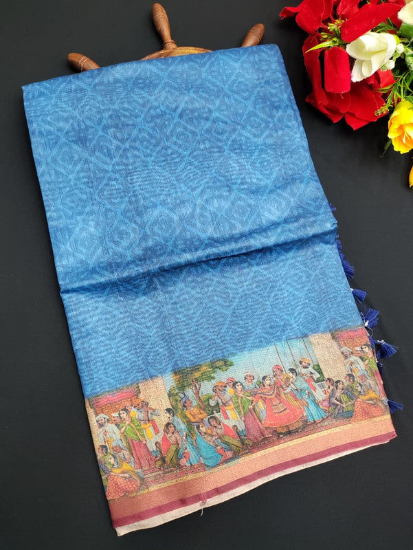 Paper Silk Saree PER16