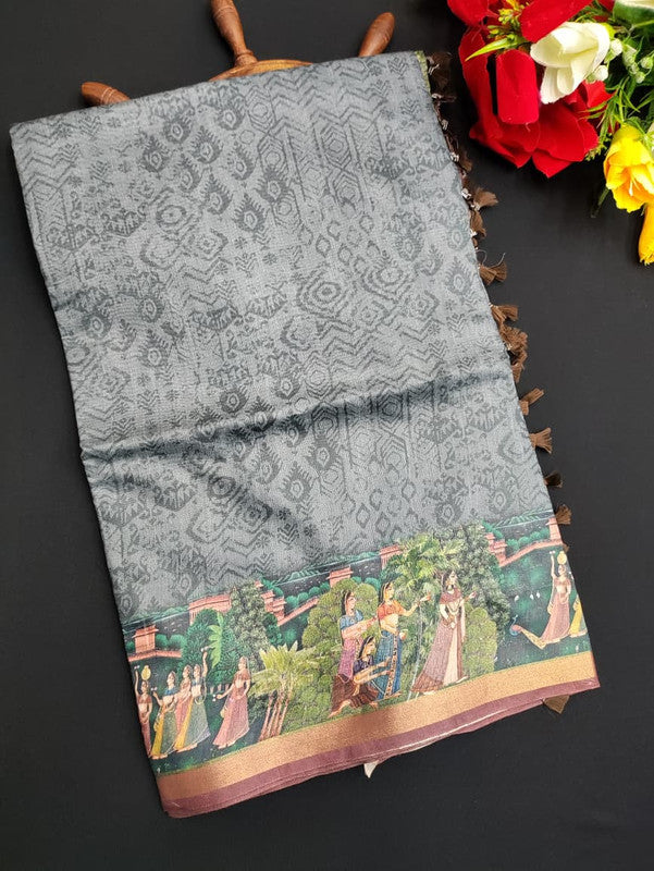 Paper Silk Saree PER20