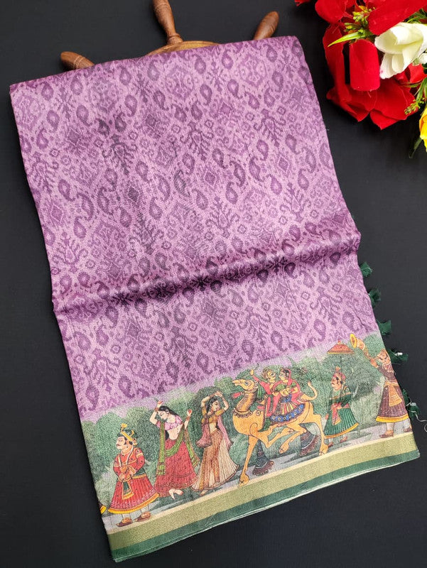 Paper Silk Saree PER26