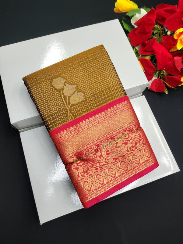 Pure Silk Saree (Semi) PSSS94