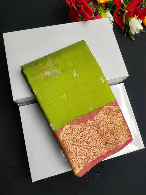 Pure Silk Cotton Saree PLK79