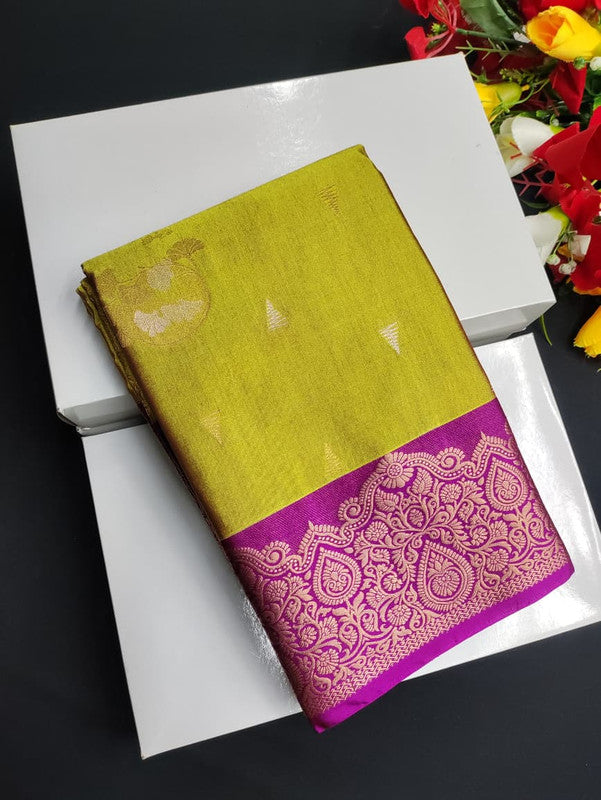 Pure Silk Cotton Saree PLK80