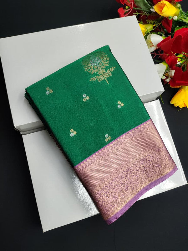 Pure Silk Cotton Saree PLK95