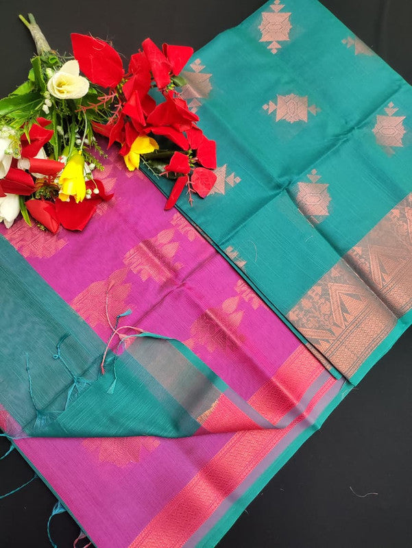 Slub Cotton Saree SLC60