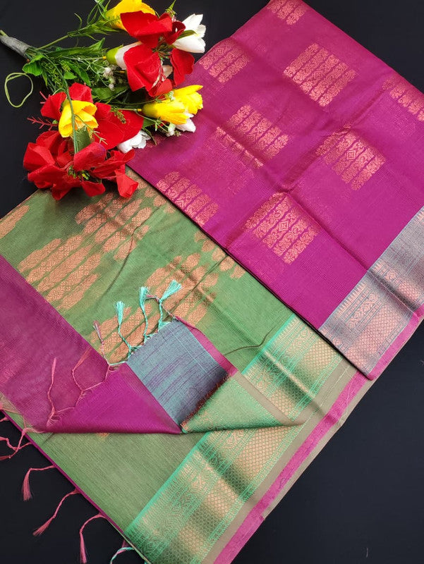 Slub Cotton Saree SLC05