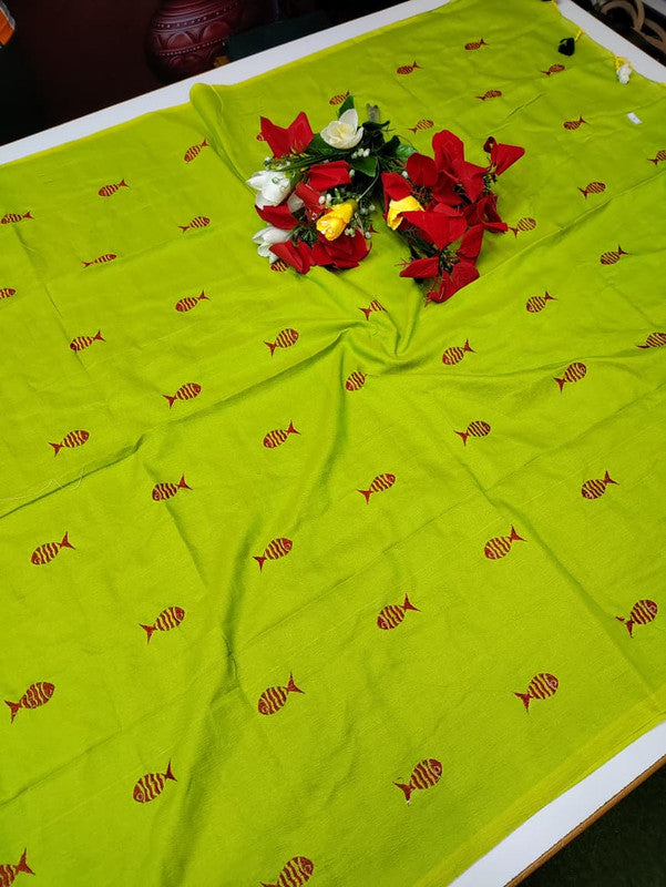 Jaipur Cotton Saree JE142