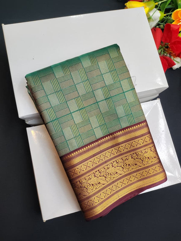 Pavazha Malli Semi Silk P86