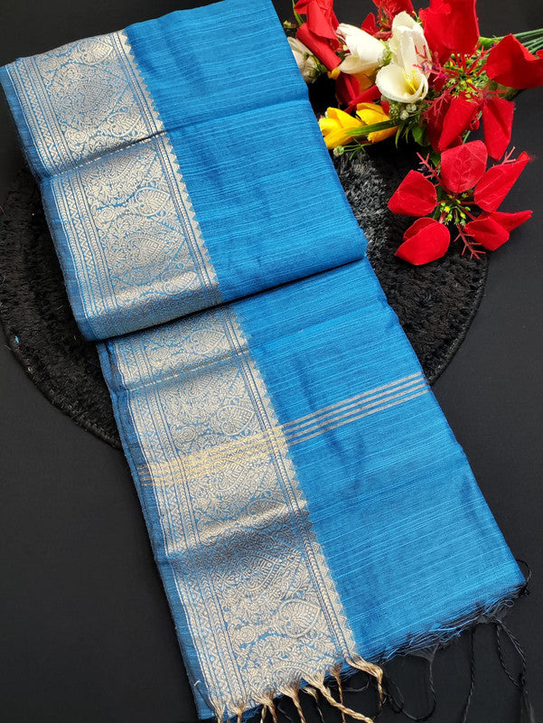 Tissue Jackard Cotton Saree TC02