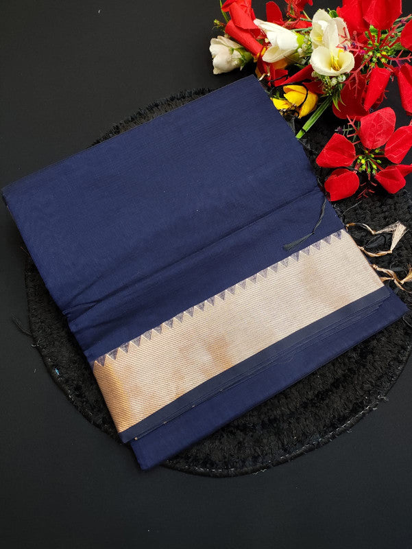 Tissue Kaadhi Plain Cotton Saree TC11