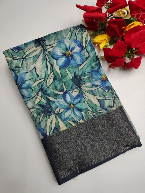 Kiara Digital Printed Saree KRA17