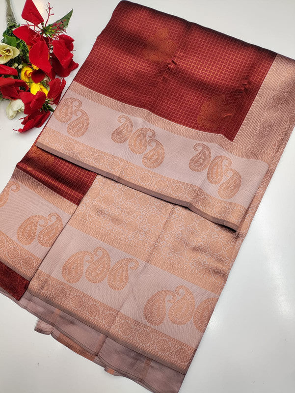 Bridal Checked Pavishna BC15