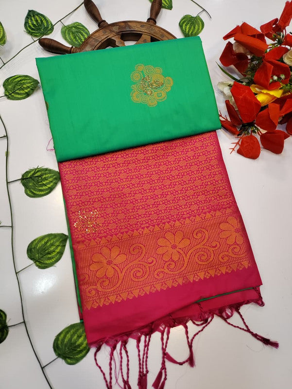 Luxury Soft Silk Stone Work SLY115
