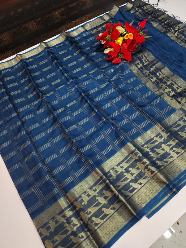 Subiksa Mysore Silk Parrot Saree MY09