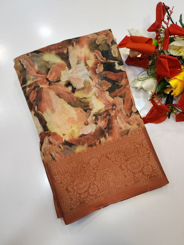 Kiara Digital Printed Saree KDP11