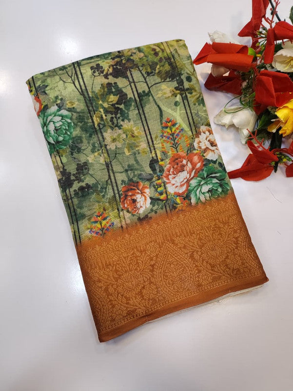 Kiara Digital Printed Saree KDP19