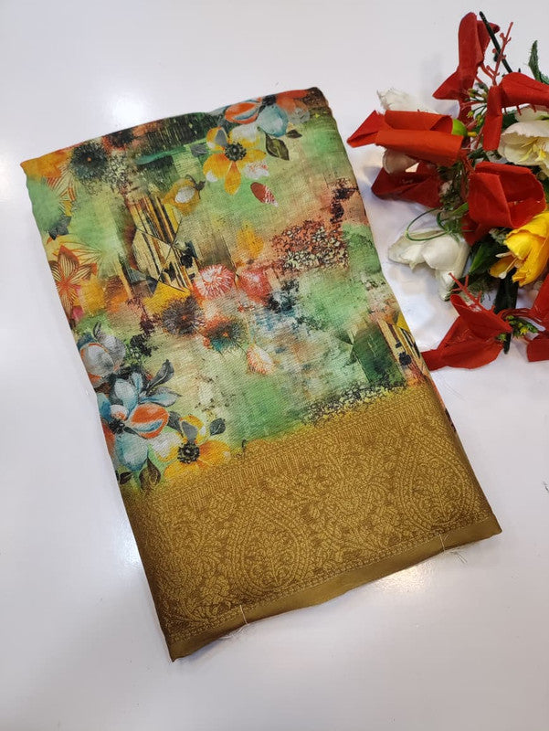 Kiara Digital Printed Saree (BT-1) KDP40