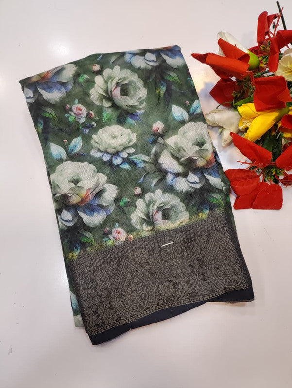 Kiara Digital Printed Saree KDP220